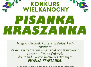 Konkurs plastyczny pn. PISANKA-KRASZANKA